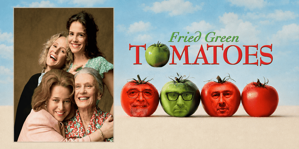 Podcast cover image for Fried Green Tomatoes movie review episode.
